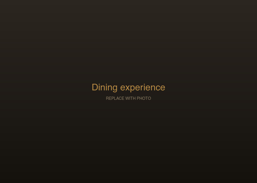 Dining experience · Drop a photo